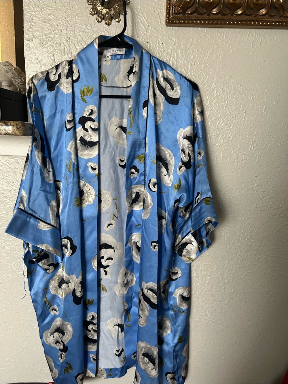 Violet & Wren Silk Robe - Picture 1 of 7